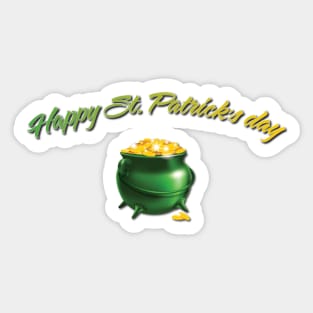 Happy St. Patrick's Day Sticker